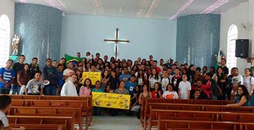 Irmãzinhas da Imaculada Conceição animam a juventude no pré-DNJ em Ribeirão das Neves (MG)