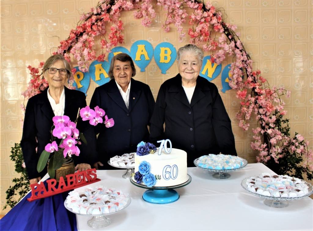 Irmãs celebram 60 e 70 anos de Vida Religiosa Consagrada