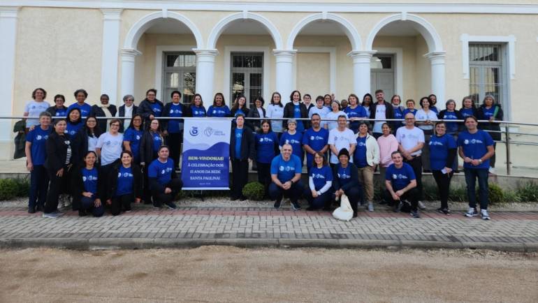 Encontro comemorativo dos 15 anos da RSP reuniu Irmãs e colaboradores em Nova Trento (SC)