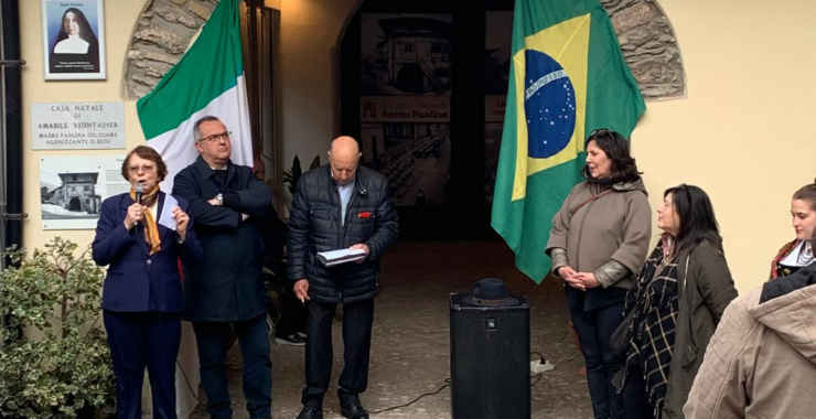 Memorial Santa Paulina é inaugurado na Itália