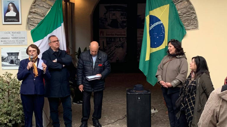 Memorial Santa Paulina é inaugurado na Itália